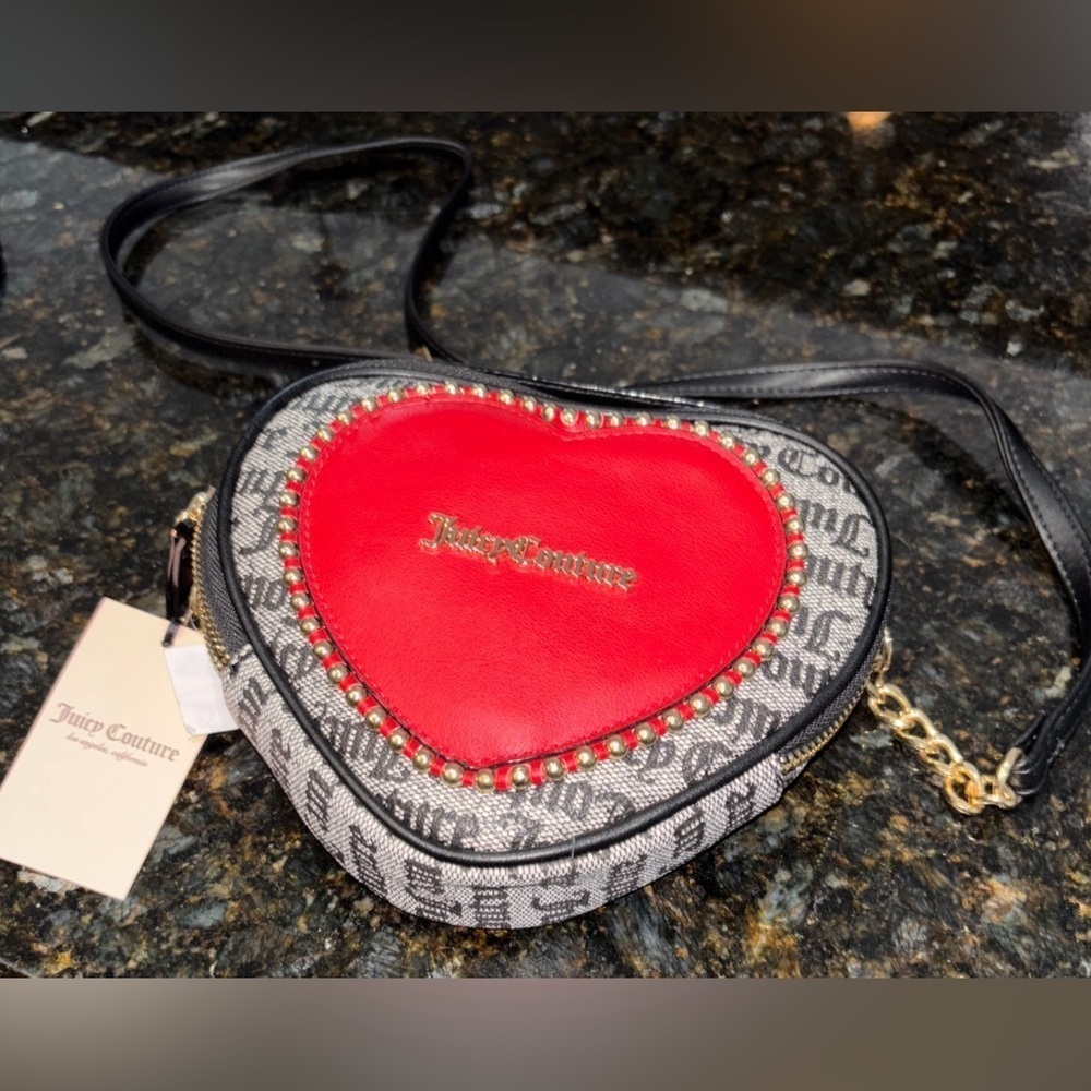 NWT Original Juicy couture love never dies faux leather purse Y2K girlhood Retro